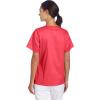 imageDickies Gen Flex Women Scrubs Top Mock Wrap 817355Crimson