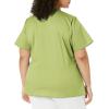 imageDickies Gen Flex Women Scrubs Top Mock Wrap 817355Desert Sage