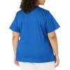 imageDickies Gen Flex Women Scrubs Top Mock Wrap 817355Royal
