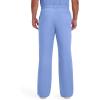 imageDickies Mens PullOn Pant with 7 Pockets Elastic Waistband with Button Closure 81006Ceil Blue