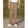 imageDickies Mens PullOn Pant with 7 Pockets Elastic Waistband with Button Closure 81006Dark Khaki