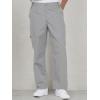 imageDickies Mens PullOn Pant with 7 Pockets Elastic Waistband with Button Closure 81006Grey