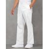 imageDickies Mens PullOn Pant with 7 Pockets Elastic Waistband with Button Closure 81006White