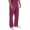 imageDickies Mens PullOn Pant with 7 Pockets Elastic Waistband with Button Closure 81006Wine