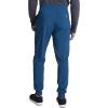 imageDickies Mens Scrub Jogger Mid Raise Five Pockets Elastic Waistband Pants with an Inside Drawstring DK223Caribbean Blue