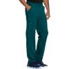 imageDickies Mens Scrub Pant Mid Rise Straight Leg Pants with 6 Pockets Zip Fly Front DK220Caribbean Blue