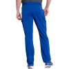 imageDickies Mens Scrub Pant Mid Rise Straight Leg Pants with 6 Pockets Zip Fly Front DK220Galaxy Blue
