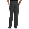 imageDickies Mens Scrub Pant Mid Rise Straight Leg Pants with 6 Pockets Zip Fly Front DK220Pewter