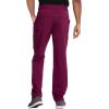 imageDickies Mens Scrub Pant Mid Rise Straight Leg Pants with 6 Pockets Zip Fly Front DK220Wine