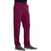 imageDickies Mens Scrub Pant Mid Rise Straight Leg Pants with 6 Pockets Zip Fly Front DK220Wine