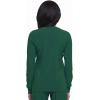 imageDickies Scrub Jackets For Woman Snap Front Warmup Jacket With 2 Pockets  DK305Hunter Green