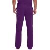 imageDickies Scrub Pant for Men Natural Rise Drawstring Bottoms with 6 Pockets and Back Elastic Waistband  DK015Eggplant