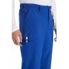 imageDickies Scrub Pant for Men Natural Rise Drawstring Bottoms with 6 Pockets and Back Elastic Waistband  DK015Galaxy Blue