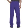 imageDickies Scrub Pant for Men Natural Rise Drawstring Bottoms with 6 Pockets and Back Elastic Waistband  DK015Grape