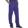 imageDickies Scrub Pant for Men Natural Rise Drawstring Bottoms with 6 Pockets and Back Elastic Waistband  DK015Grape