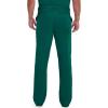 imageDickies Scrub Pant for Men Natural Rise Drawstring Bottoms with 6 Pockets and Back Elastic Waistband  DK015Hunter Green