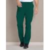 imageDickies Scrub Pant for Men Natural Rise Drawstring Bottoms with 6 Pockets and Back Elastic Waistband  DK015Hunter Green