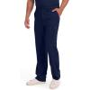 imageDickies Scrub Pant for Men Natural Rise Drawstring Bottoms with 6 Pockets and Back Elastic Waistband  DK015Navy