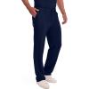 imageDickies Scrub Pant for Men Natural Rise Drawstring Bottoms with 6 Pockets and Back Elastic Waistband  DK015Navy