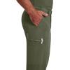 imageDickies Scrub Pant for Men Natural Rise Drawstring Bottoms with 6 Pockets and Back Elastic Waistband  DK015Olive