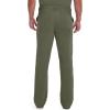 imageDickies Scrub Pant for Men Natural Rise Drawstring Bottoms with 6 Pockets and Back Elastic Waistband  DK015Olive