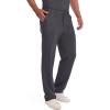 imageDickies Scrub Pant for Men Natural Rise Drawstring Bottoms with 6 Pockets and Back Elastic Waistband  DK015Pewter