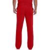 imageDickies Scrub Pant for Men Natural Rise Drawstring Bottoms with 6 Pockets and Back Elastic Waistband  DK015Red