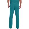 imageDickies Scrub Pant for Men Natural Rise Drawstring Bottoms with 6 Pockets and Back Elastic Waistband  DK015Teal Blue