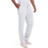 imageDickies Scrub Pant for Men Natural Rise Drawstring Bottoms with 6 Pockets and Back Elastic Waistband  DK015White
