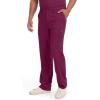 imageDickies Scrub Pant for Men Natural Rise Drawstring Bottoms with 6 Pockets and Back Elastic Waistband  DK015Wine