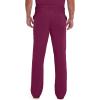 imageDickies Scrub Pant for Men Natural Rise Drawstring Bottoms with 6 Pockets and Back Elastic Waistband  DK015Wine