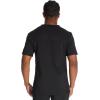 imageDickies Scrub Top for Men with Zip Chest Pocket Rib Knit ID Badge at 2Way Stretch Durable ampamp Breathable Fabric  DK865Black