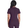 imageDickies VNeck Scrub Top with 5 Pockets Shirttail Hem and BiStretch Technology DK875Deep Amethyst