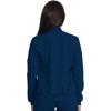 imageDickies Women Scrub Jacket Zip Front WarmUp Rib Knit Collar with 2 Welt Pocket DK365Navy
