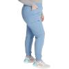 imageDickies Women Scrub Pant Mid Rise Jogger with 5 Pocket and Elastic Waistband DK155Blue Jean
