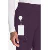 imageDickies Women Scrub Pant Mid Rise Jogger with 5 Pocket and Elastic Waistband DK155Deep Amethyst