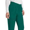 imageDickies Women Scrub Pant Mid Rise Jogger with 5 Pocket and Elastic Waistband DK155Hunter Green
