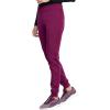 imageDickies Women Scrub Pant Mid Rise Jogger with 5 Pocket and Elastic Waistband DK155Wine