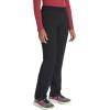 imageDickies Women Scrub Pullon Pant Mid Rise Tapered Leg Bottoms with 6 Pockets ampamp RibKnit Waistband DK135Black