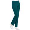 imageDickies Women Scrub Pullon Pant Mid Rise Tapered Leg Bottoms with 6 Pockets ampamp RibKnit Waistband DK135Caribbean Blue