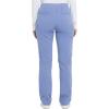 imageDickies Women Scrub Pullon Pant Mid Rise Tapered Leg Bottoms with 6 Pockets ampamp RibKnit Waistband DK135Ciel
