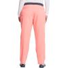 imageDickies Women Scrub Pullon Pant Mid Rise Tapered Leg Bottoms with 6 Pockets ampamp RibKnit Waistband DK135Flamingo Pink