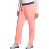 imageDickies Women Scrub Pullon Pant Mid Rise Tapered Leg Bottoms with 6 Pockets ampamp RibKnit Waistband DK135Flamingo Pink