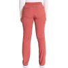 imageDickies Women Scrub Pullon Pant Mid Rise Tapered Leg Bottoms with 6 Pockets ampamp RibKnit Waistband DK135Heather Clay