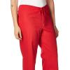 imageDickies Women and Men Natural Rise Pant with 2 Pockets and Adjustable Drawstring 83006Red