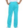 imageDickies Women and Men Natural Rise Pant with 2 Pockets and Adjustable Drawstring 83006Turquoise