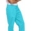 imageDickies Women and Men Natural Rise Pant with 2 Pockets and Adjustable Drawstring 83006Turquoise