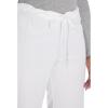 imageDickies Women and Men Natural Rise Pant with 2 Pockets and Adjustable Drawstring 83006White