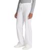 imageDickies Women and Men Natural Rise Pant with 2 Pockets and Adjustable Drawstring 83006White