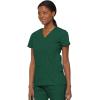 imageDickies Womens EDS Signature Scrubs Jr Fit Mock Wrap TopHunter